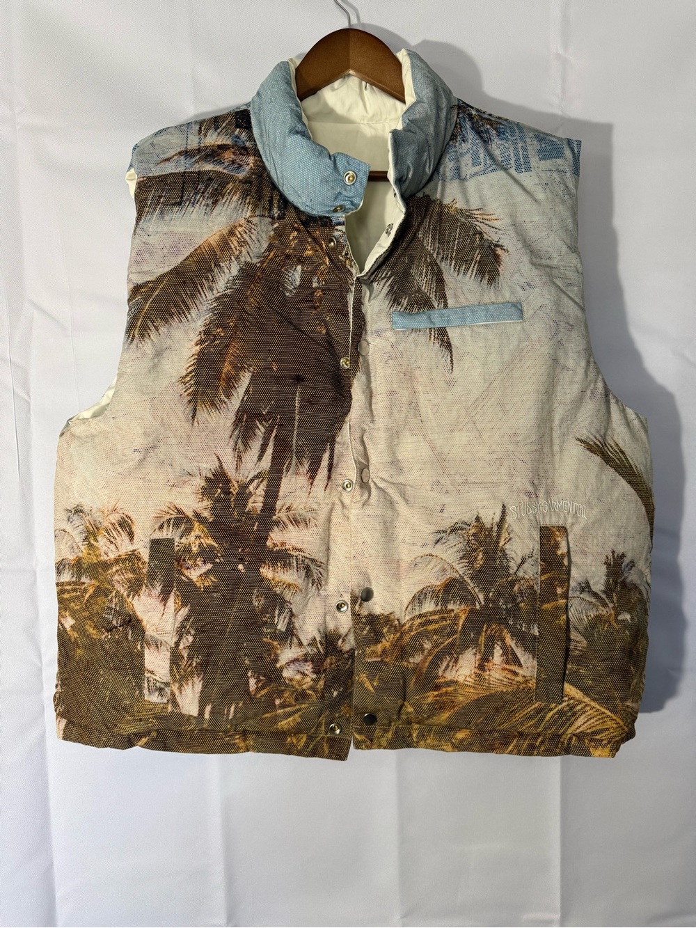 Stüssy Sutherland Reversible Workgear Vest L